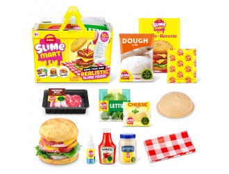 Set de joaca cu slime seria Shopping Basket– Burger, Slime Mart, Zuru
