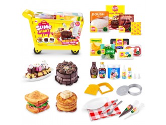 Set de joaca cu slime seria Shopping Cart– Carucior cu Bunatati, Slime Mart, Zuru