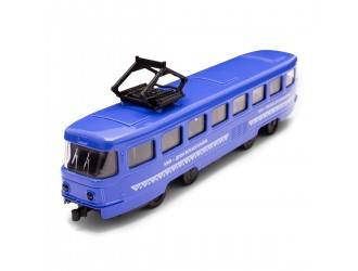 Macheta auto Tramvai albastru Kiev TechnoDrive