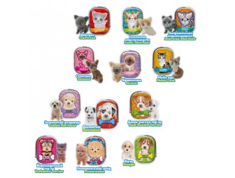 Figurina surpriza Pisicuta sau Catelus in cutiuta Cool Things diverse tipuri