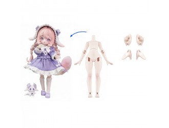 Papusa figurina de colectie surpriza BJD POP TOP Lucky Emma - Lulu Elf