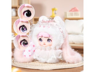 Figurina de colectie pufoasa breloc POP TOP Hi TOY seria Nommi – Iepurasi