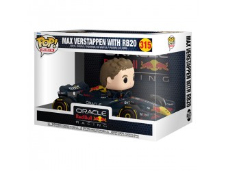 Figurina de colectie Funko POP! Rides Racing: Formula 1 – Max Verstappen with RB20 #315