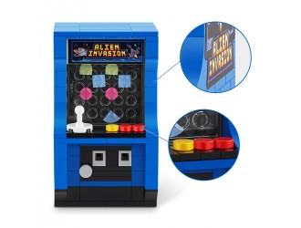 Set de constructie capsula MAX seria Retro S1 - Aparat de joaca Arcade, ZURU