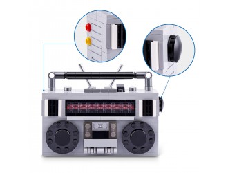 Set de constructie capsula MAX seria Retro S1 - Casetofon, ZURU