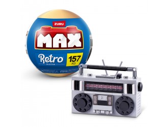 Set de constructie capsula MAX seria Retro S1 - Casetofon, ZURU