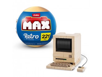Set de constructie capsula MAX seria Retro S1 - Computer Macintosh, ZURU