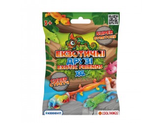 Jucarie surpriza Cool Things Exotic Friends XXL, modele asortate