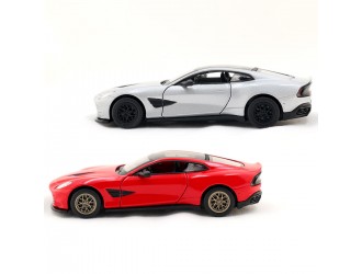 Macheta auto Aston Martin Vanquish, scara 1:41, Rosu sau Argintiu TechnoDrive