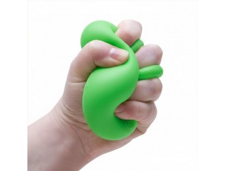Jucarie antistres Nice Cube Glow NeeDoh, VERDE, 5,7 cm