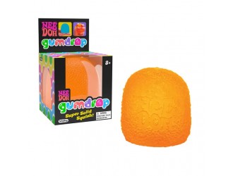 Jucarie antistres GumDrop NeeDoh, ORANGE, 6.3 cm