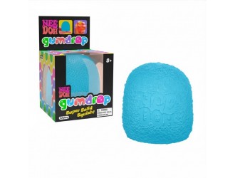 Jucarie antistres GumDrop NeeDoh, ALBASTRU, 6,3 cm