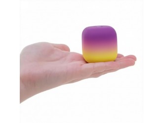Jucarie antistres NeeDoh Marshmallow Color Change, jucarie senzoriala squishy pentru copii si adulti, GALBEN, 5.7 cm