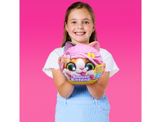 Jucarie de plus surpriza Pisic Jucaus Pets Alive S2 Smitten Kittens Zuru