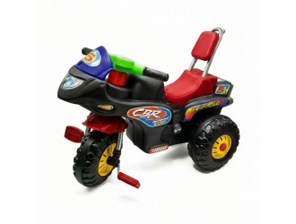 Motocicleta ride-on pentru copii, inaltime sezut 26 cm, ROSU, 70x50x40 cm, interior/exterior