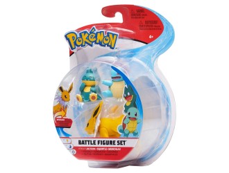 Set 3 figurine de lupta Pokemon Battle Figure Set, model surpriza, diverse personaje, Jazwares