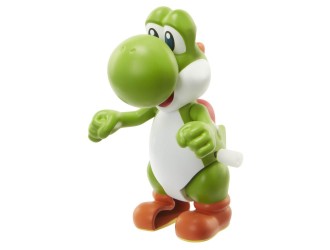 Figurina cu mecanism Nintendo Super Mario, invarte cheita si merge, 7 cm, diverse modele