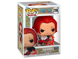 Figurina de colectie Funko POP! Plus Animation One Piece Shanks #2166, vinyl, in cutie cadou