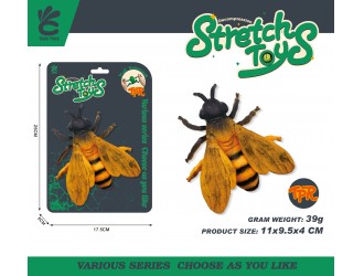 Figurina elastica Albina pentru copii, jucarie senzoriala antistres, 11 cm, ZJA390857, 3 ani+