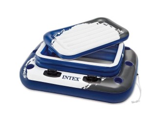 Lada frigorifica gonflabila Intex Mega Chill 2, 114x86 cm, 6 suporturi pahare, cod 58821