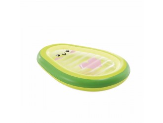 Saltea gonflabila Intex Avocado Buddy, cu fereastra transparenta, 165x114x23 cm, max. 100 kg, cod 58739