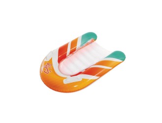 Pluta gonflabila Surf's Up cu manere, 84x79 cm, max. 40 kg, 6+ ani, portocaliu, Intex (58172)