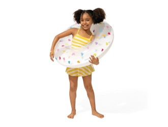 Colac gonflabil Whimsical Magic 81 cm, max. 40 kg, Inimioare, 8+ ani, Intex 59259