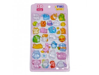 Stickere 3D - Animalute Tiki Wiki seria Crystal 