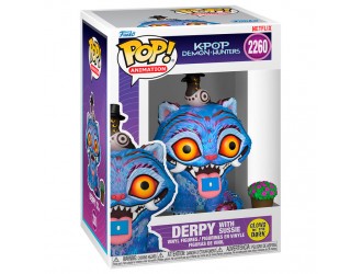 Figurina de colectie Funko POP! Kpop Demon Hunters – Derpy with Sussie (Glow) #2260