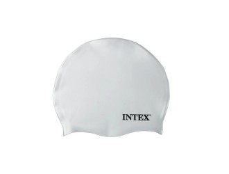Casca de inot din silicon, 8+ ani, Alb, Intex 55992