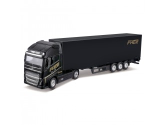 Macheta auto Camion Volvo FH16 Globetrotter 750 XXL negru Bburago