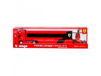 Macheta auto Camion Iveco S-Way cu bolidul SF-24 (1:43) Bburago
