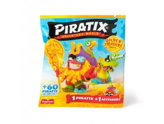 Figurina surpriza, Piratix seria Golden Treasure