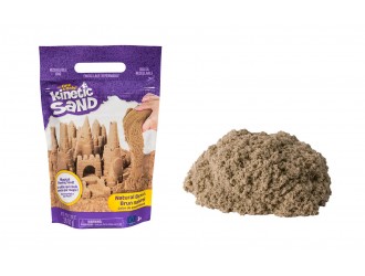 Nisip kinetic NATURAL, Kinetic Sand original 907 g pentru copii modelabil, 57019