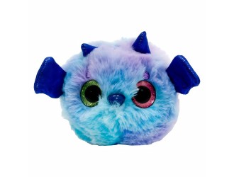 Jucarie interactiva de plus cu sunete FURRY TAILS, Dragon albastru
