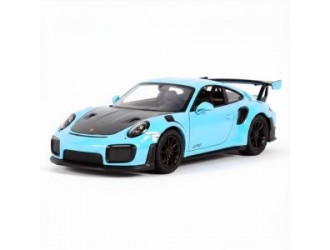 Macheta auto metalica Kinsmart Porsche 911 GT3 RS Albastru, Scara 1:36