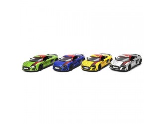 Macheta auto metalica Kinsmart Audi R8 Coupe Verde, Scara 1:36