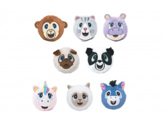 Minge de plus saritoare Squizi panda 7 cm Unikatoy 25806