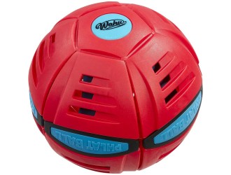 Minge frisbee transformabila copii Phlatball Classic, joc outdoor, rosie