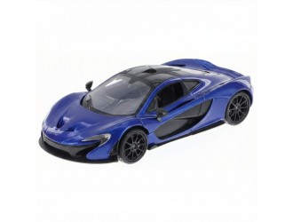 Macheta auto metalica Kinsmart McLaren P1 Albastru, Scara 1:36