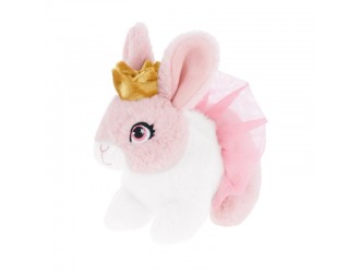 Jucarie de plus Keel Toys Keeleco Iepuras Roz 14 cm