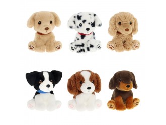 Jucarie de plus Keel Toys Keeleco Puppy Love Catelus Dalmatian 14 cm