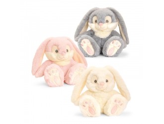 Jucarie de plus Keel Toys Keeleco Patchfoot Rabbits Iepuras Gri 22 cm