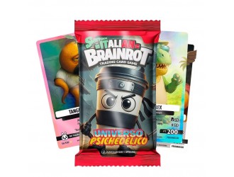 Plic 7 Carti Colectionabile Skifidol Italian Brainrot, Universo Psichedelico, Trading Card Game, Model Surpriza, +3 ani