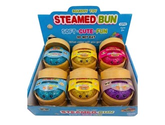 Jucarie Fidget Squishy Dumpling  Bun, Sugar Edition, +3 ani