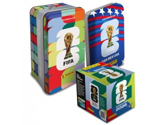Cutie Metalica cu Stickere Panini Football: FIFA World Cup 2026 - Official Sticker Collection Metal Pocket Tin
