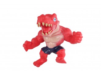 Jucarie antistres Brainboooom T-Rex Predator extensibil, 22 cm, elastic si deformabil, Rosu