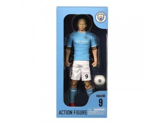 Figurina Football Erling Haaland, Manchester City, 20 cm, Banbo Toys
