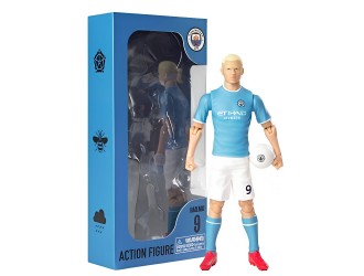 Figurina Football Erling Haaland, Manchester City, 20 cm, Banbo Toys