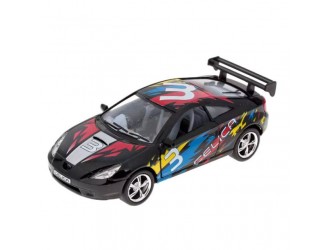 Macheta auto metalica Toyota Celica Kinsmart KT5072W-4, scara 1:34, cu usi care se deschid